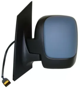 Retrovisor Izquierdo Electrico, Imprimado Convexo, Termico, Abatible Eletricamente, (1 Cristal) para Citroen JUMPY 2007, Fiat SCUDO 2007 y Peugeot EXPERT 2007