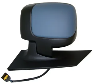 Retrovisor Izquierdo Electrico, Imprimado Convexo, Termico, Abatible Eletricamente, (Mod 2 Cristales) para Citroen JUMPY 2007, Fiat SCUDO 2007 y Peugeot EXPERT 2007