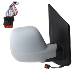 Retrovisor Derecho Electrico Para Pintar Abatible Electricamente Calefactado – Con Sensor Temperatura – Angulo Muerto – 11Pin+2Con para Citroen JUMPY 2016 y SPACETOURER 2016, Opel VIVARO C 2019 y ZAFIRA LIFE 2019, Peugeot EXPERT 2016 y TRAVELLER 2016…