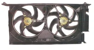 Electroventilador para Citroen XSARA 1997, XSARA 2000 y XSARA 2003 y Peugeot 306 1993, 306 1997 y 306 1999