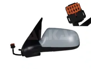 Retrovisor Izquierdo Electrico, Imprimado Asferico, Termico, Azulado para Citroen XSARA 2000