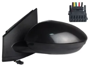Retrovisor Izquierdo Electrico, Imprimado Convexo, Termico, 5 Pins para Dacia JOGGER 2022, LOGAN 2021, SANDERO 2021 y SANDERO STEPWAY 2021
