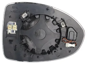 Cristal Retrovisor Izquierdo Convexo, Termico Con Angulo Muerto para Fiat 500E 2020