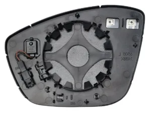Cristal Retrovisor Derecho, Termico, Convexo Con Angulo Muerto 2+2 Pins para Fiat 600 2023, Jeep AVENGER 2022, Opel MOKKA 2020 y MOKKA-E 2020 y Peugeot 508 2018