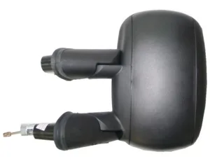 Retrovisor Izquierdo Manual (Negro) para Fiat DOBLO 2001 y DOBLO 2005