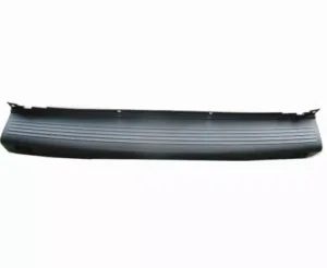 Centro Paragolpes Trasero (Negro) para Fiat DOBLO 2005