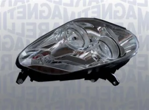 Faro Derecho (Magneti Marelli) (H1/H7) para Fiat DOBLO 2010 y Opel COMBO 2012
