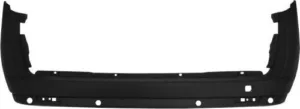 Paragolpes Trasero Negro Con Agujeros Para Sensores (Modelo 2 Puertas) para Fiat DOBLO 2010 y DOBLO 2015 y Opel COMBO 2012