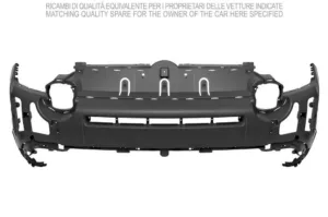 Paragolpes Delantero Imprimado para Fiat PANDA 2012