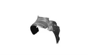 Resguardo Paso De Rueda Delantero Derecho para Fiat PANDA 2012 y PANDA 4X4 2012