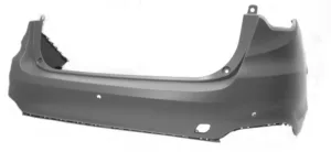 Paragolpes Trasero Imprimado Con 3 Agujeros Para Sensores Sw para Fiat TIPO CROSS 2020