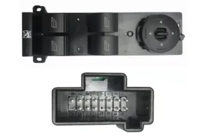 Interruptor Puerta Delantera Izquierda + Retrovisor (4 Botones) (14Pins) para Ford C-MAX 2003 y FOCUS 2004