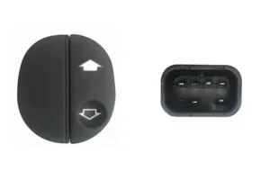 Boton Elevalunas Delantero Derecho (Sin Dibujo Elevalunas) 6 Pins para Ford FIESTA MK4 1996, FIESTA MK4 1999, FIESTA MK5 2002, FIESTA MK5 2005, FUSION 2002 y KA 1996