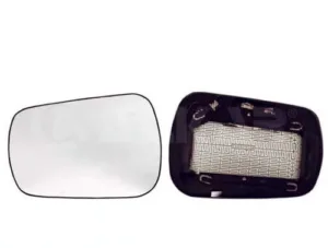 Cristal Retrovisor Derecho Termico, Con Soporte Recatngualar para Ford FIESTA MK5 2002 y FUSION 2002
