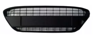 Rejilla Central Paragolpes Delantero (Sin Agujeros) Moldura Cromada) para Ford FIESTA MK6 2008