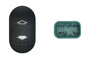 Boton Elevalunas Delantero Derecho (Sistema Confort) 6 Pins para Ford FOCUS 1998