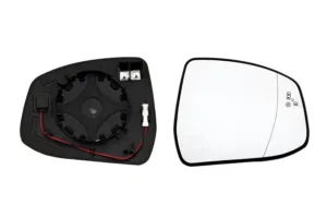 Cristal Retrovisor Derecho, Asferico, Termico, Con Sensores De Angulo Muerto para Ford FOCUS 2011, FOCUS 2014 y MONDEO 2010