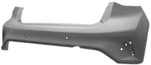 Paragolpes Trasero Imprimado 4 Agujeros Para Sensores para Ford FOCUS 2018, FOCUS ST LINE 2018 y FOCUS V 2022