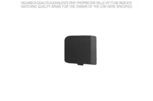 Tapa Gancho Remolque Paragolpes Delantero Gris para Ford FUSION 2005