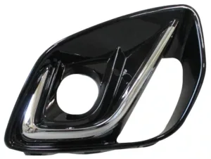 Rejilla Derecha Paragolpes Delantero Imprimado Con Moldura Cromada (Sup Nev) (Mod Titanium) para Ford PUMA 2019