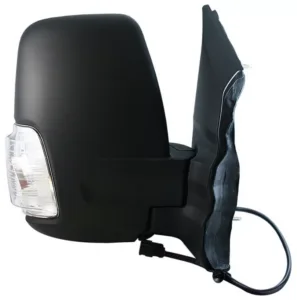 Retrovisor Derecho Electrico Convexo, Termico, Abatible Eletricamente, Con Interitente Blanco, Brazo Corto 5W 8 Pins para Ford TRANSIT 2014