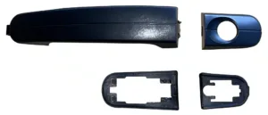Maneta Puerta Delantera Izquierda Negro Con Agujero para Ford TRANSIT CONNECT 2013 y TRANSIT CONNECT 2018