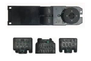 Interruptor Puerta Delantero Izquierdo+ Retrovisor (2 Botones) (13 Pins) para Ford TRANSIT COURIER 2014
