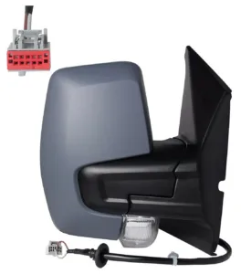 Retrovisor Derecho Electrico Convexo, Termico, Abatible Eletricamente, Con Intermitente 8 Pins para Ford TRANSIT CUSTOM 2018