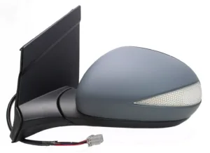 Retrovisor Izquierdo Electrico Termico, Para Pintar Abatible Electricamente Con Intermitente Asferico (9Pins) para Honda CIVIC 3/5P 2006