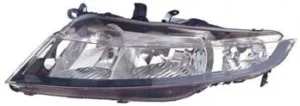Faro Izquierdo Electrico (3/5 Puertas) (H7/H1) para Honda CIVIC 3/5P 2006