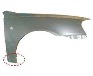 Aleta Delantera Derecha para Hyundai ACCENT 1999