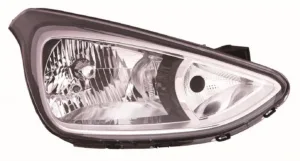Faro Derecho Electrico Interior Negro (H4) para Hyundai I10 2013