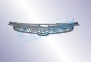 Rejilla (Negra) para Hyundai I30 2007