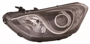 Faro Izquierdo Electrico Con Motor (Interior Cromado) (H7) para Hyundai I30 2012