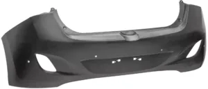 Paragolpes Trasero 4 Agujeros Para Sensores para Hyundai I30 2012