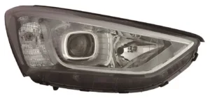Faro Derecho Electrico (H7/H7) (Led) para Hyundai SANTA FE 2013