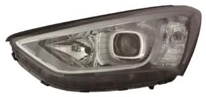 Faro Izquierdo Electrico (H7/H7) (Led) para Hyundai SANTA FE 2013