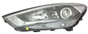Faro Izquierdo Electrico Con Motor (H7/H7/H7/Py21W/Led) para Hyundai TUCSON 2015