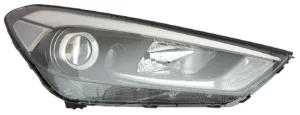 Faro Derecho Electrico Con Motor (H7/H7/Py21W/Led) para Hyundai TUCSON 2015