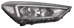 Faro Derecho Electrico Con Motor (H7/Hb3/Py21W/Led) para Hyundai TUCSON 2018