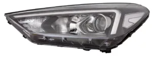 Faro Izquierdo Electrico Con Motor (H7/Hb3/Py21W/Led) para Hyundai TUCSON 2018