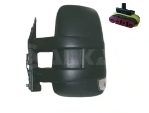 Retrovisor Manual Izquierdo Convexo Con Intermitente Brazo Largo (Conector Grande) para Iveco DAILY 2011