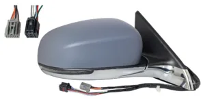 Retrovisor Derecho Electrico, Termico, Abatible Electricamente B/Crom Con Intermitente Con Luz De Cortesia Con Angulo Muerto Asferico 7+5 Puertas para Jeep COMPASS 2017