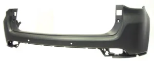 Paragolpes Trasero Superior Imprimado Con 2 Agujeros Para Sensores+2 Soportes Angulo Muerto para Jeep COMPASS 2017