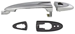 Maneta Puerta Delantera Izquierda Plastico Cromado para Lancia YPSILON 2003 y YPSILON 2006