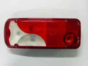 Piloto Trasero Derecho Rojo-Blanco (Caja Abierta) para Man TGE 2017, Mercedes-Benz SPRINTER 2000, SPRINTER W906 2006 y SPRINTER W906 2013 y Volkswagen CRAFTER 2006