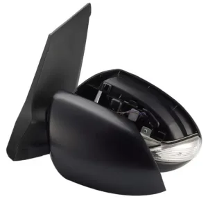 Retrovisor Izquierdo Electrico, Imprimado Asferico, Termico, Abatible Eletricamente, Con Intermitente para Mazda 2 2007