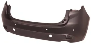 Paragolpes Trasero Imprimado Con Agujeros Para Sensores para Mazda 3 2013