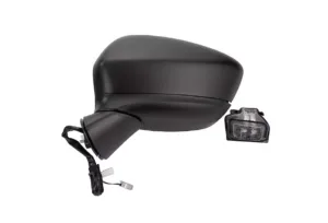 Retrovisor Izquierdo Electrico, Imprimado Asferico, Termico, Abatible Eletricamente, Con Intermitente 8 Pins para Mazda CX-5 2012