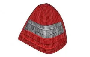 Tulipa Trasera Derecha (Rojo/Ahumado) para Mercedes-Benz C W202 1993
